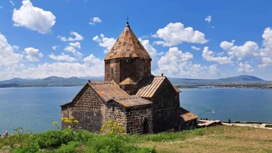 Abovyan, Lake Sevan, Sevanavank, Kecharis & Tsaghkadzor - Kecharis Monastery and its carved stone details