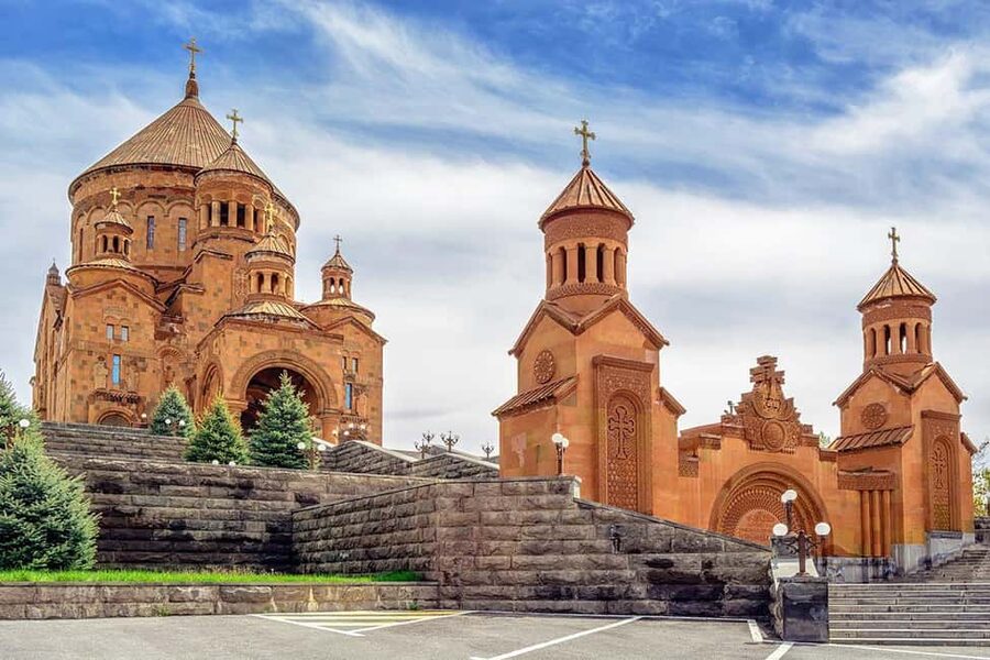 Abovyan, Lake Sevan, Sevanavank, Kecharis & Tsaghkadzor - Lake Sevan and its turquoise mountain setting