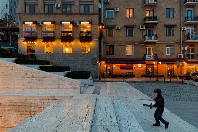 Budget walking tour in Yerevan (Yerevan city tour) - Opera and Ballet Theatre, a central Yerevan landmark