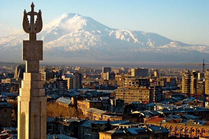 Cultural Walking Tour in Yerevan with Armenian food Tastings - Opera and Ballet Theater, a grand Soviet-era landmark