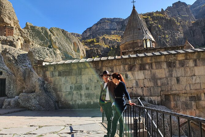 Garni, Geghard, Echmiadzin and Zvartnots Private Tour - Geghard Monastery, where stone becomes architecture