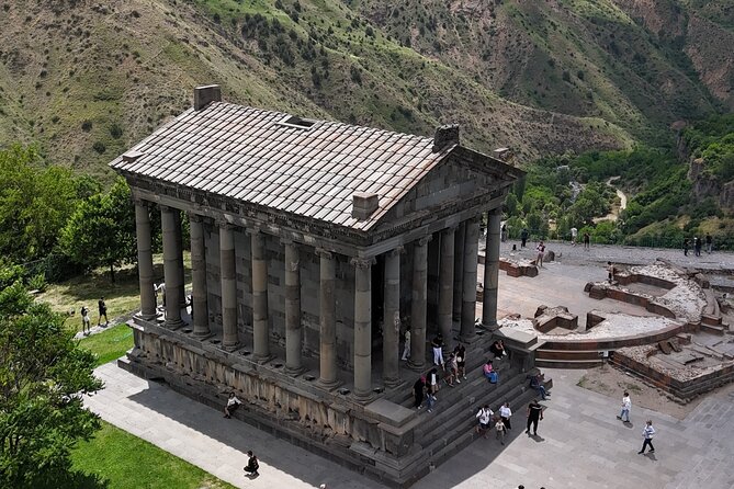 Garni, Geghard & Lake Sevan Private Tour - Charents Arch and the first view of Mount Ararat