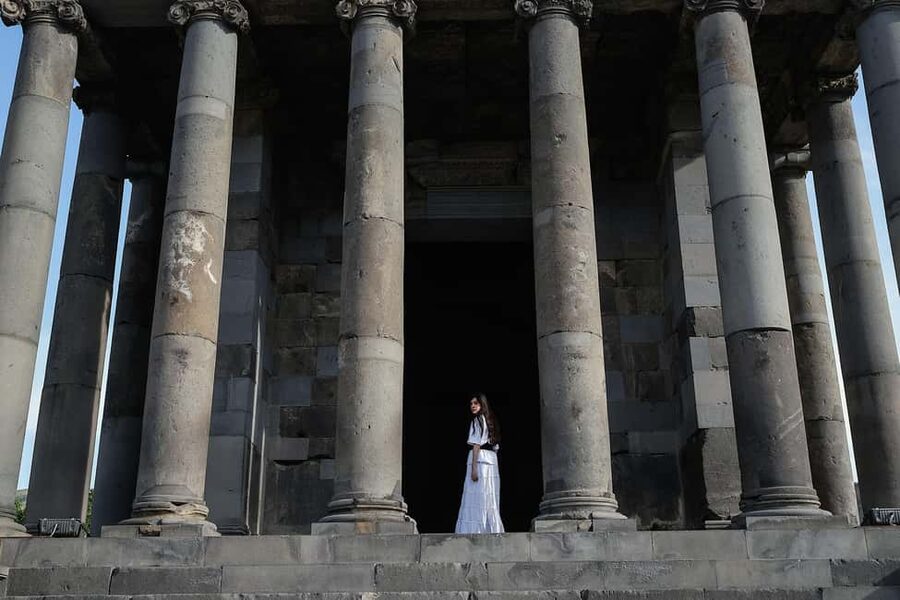 Garni & Geghard Small-Group Day Trip with Lavash Baking - Geghard Monastery and its carved stone chambers