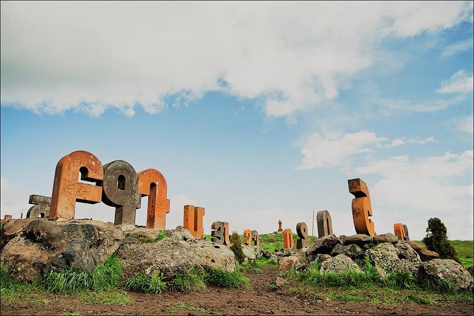 Group Tour: Amberd, Aragats, Lake Kari, Saghmosavank, Alphabet - Saghmosavank Monastery above the Kasakh Canyon