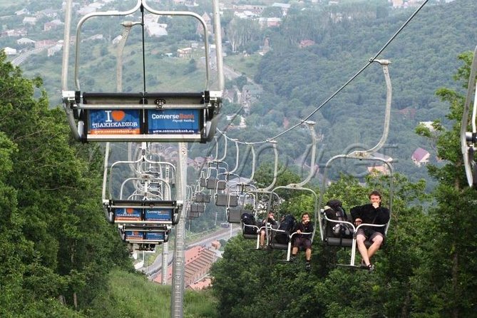 Group Tour: Tsaghkadzor (Kecharis,Ropeway), Lake Sevan, Trout BBQ - The Tsaghkadzor Ropeway for mountain views