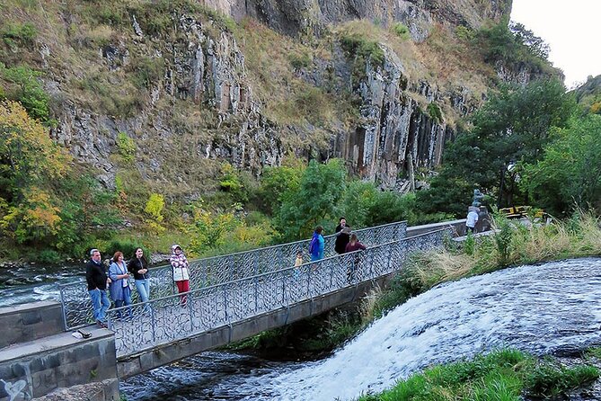 Guided tour: Khor Virap, Noravank Monastery, Areni, Jermuk - Jermuk adds a waterfall and an optional ropeway