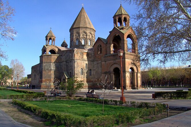 Khor Virap, Echmiadzin Cathedral and Zvartnots Private Tour - Zvartnots and Its Three-Story Design