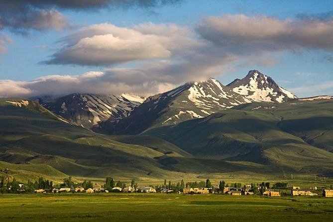 Mount Aragats, Amberd Fortress, Saghmosavank Monastery, Alphabet - private tour - Lake Kari at 3,150 meters