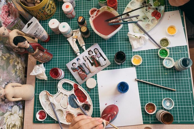 Paint Your Own Traditional Doll - Painting with medieval Armenian ideas