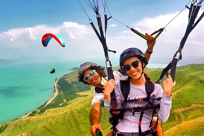 Paragliding in Armenia - Flying above Armenia from a mountain launch