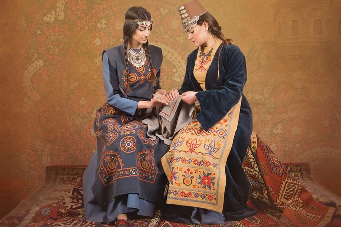 Photoshoot in Armenian garments - Dressing for 18th-century Armenia