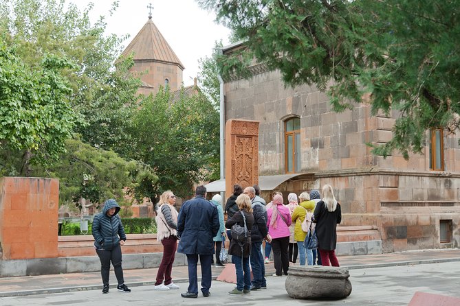 Private 8-9-hour Echmiadzin, Zvartnots, Garni and Geghard trip from Yerevan - Geghard: churches cut directly into the rock