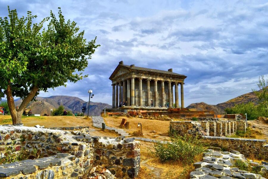 Private tour to Garni, Geghard, Symphony of Stones - Charents Arch and the view toward Mount Ararat