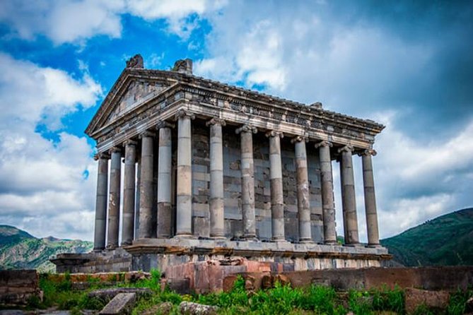 Symphony of Stones, Garni, Geghard, photo stop at Charents arch - Garni Temple and the story of pagan Armenia