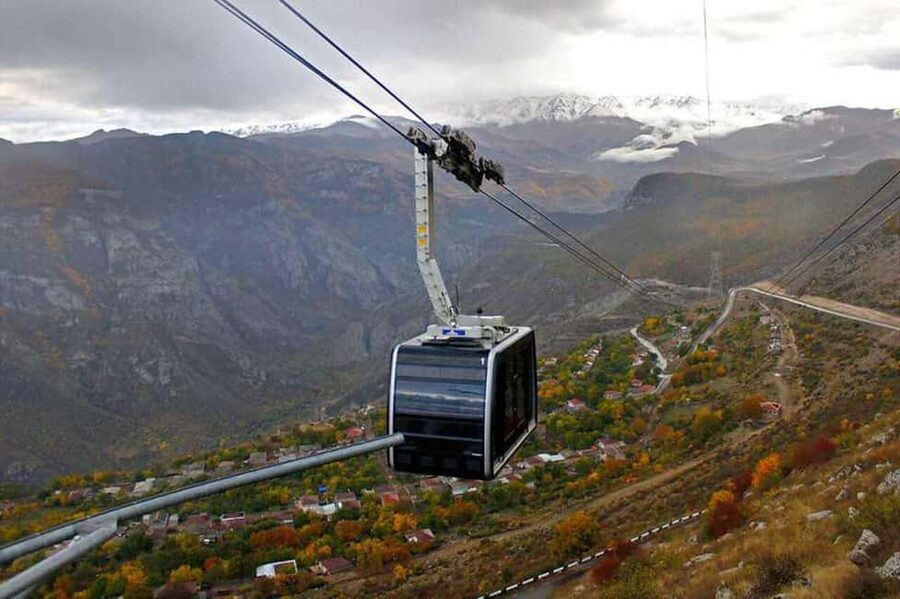 Tatev(Shaki waterfall)Noravank Areni wine tasting Khor Virap - Noravank through Gnishik Canyon