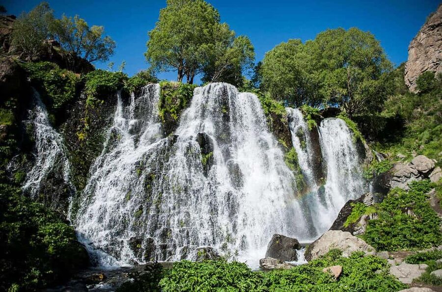 Tatev(Shaki waterfall)Noravank Areni wine tasting Khor Virap - Khor Virap and the first view of Mount Ararat