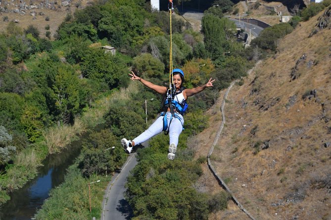 Try the fastest zipline in Armenia - The 870-Meter First Flight